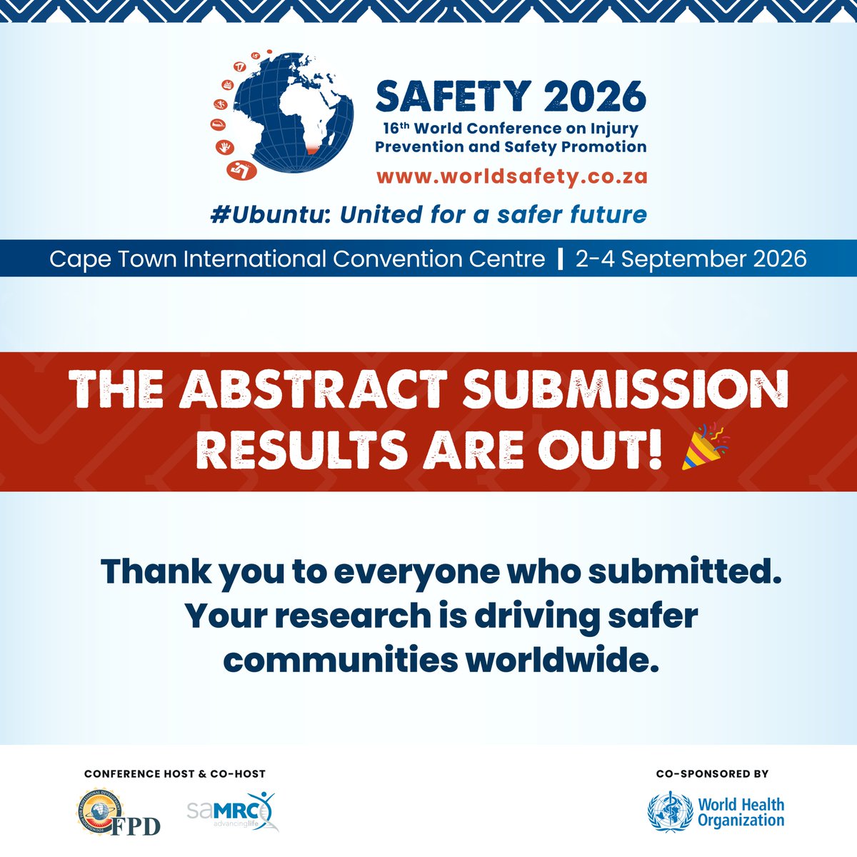 World Conf. Injury Prevention & Safety Promotion tweet media