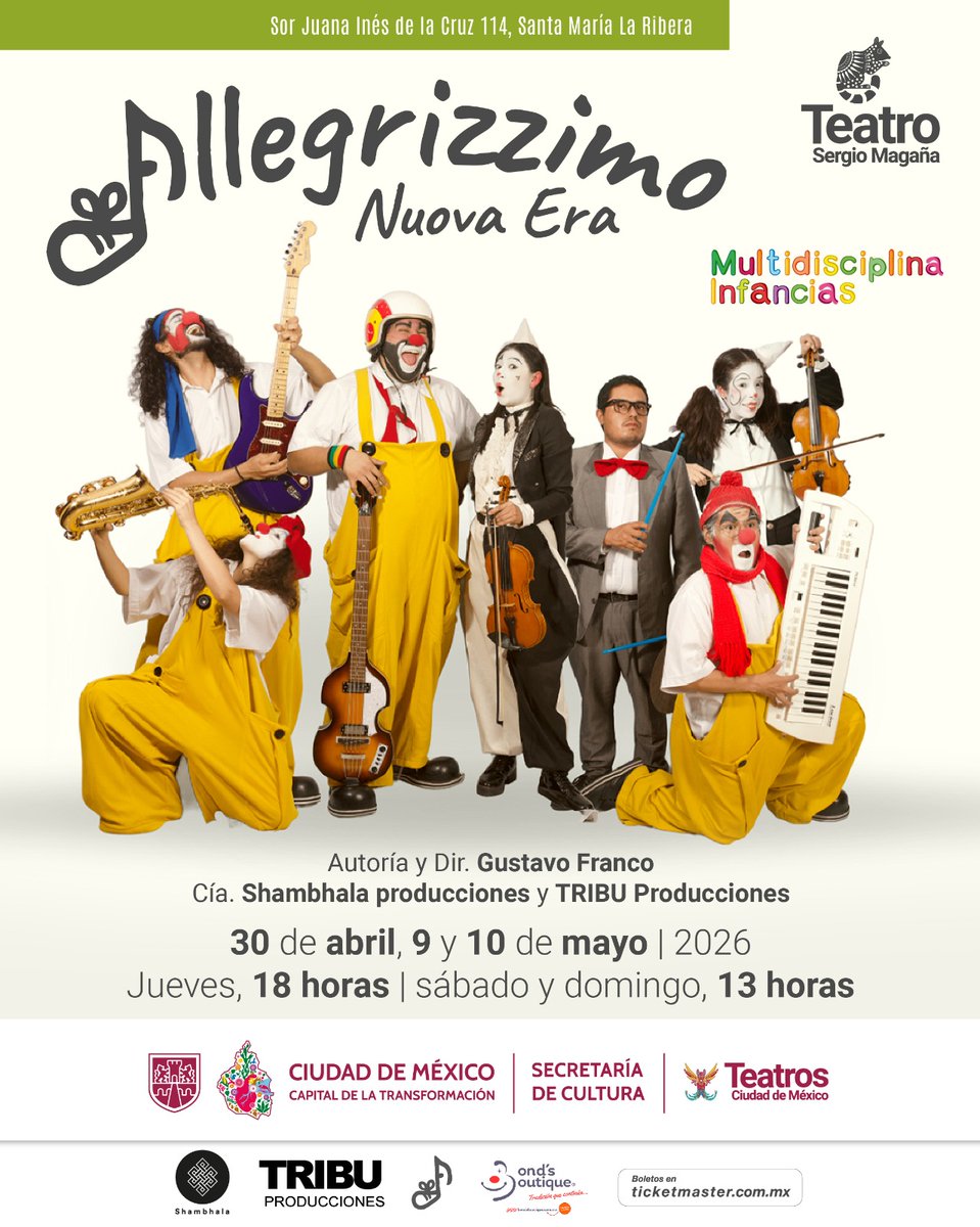 Teatros Ciudad de México tweet media