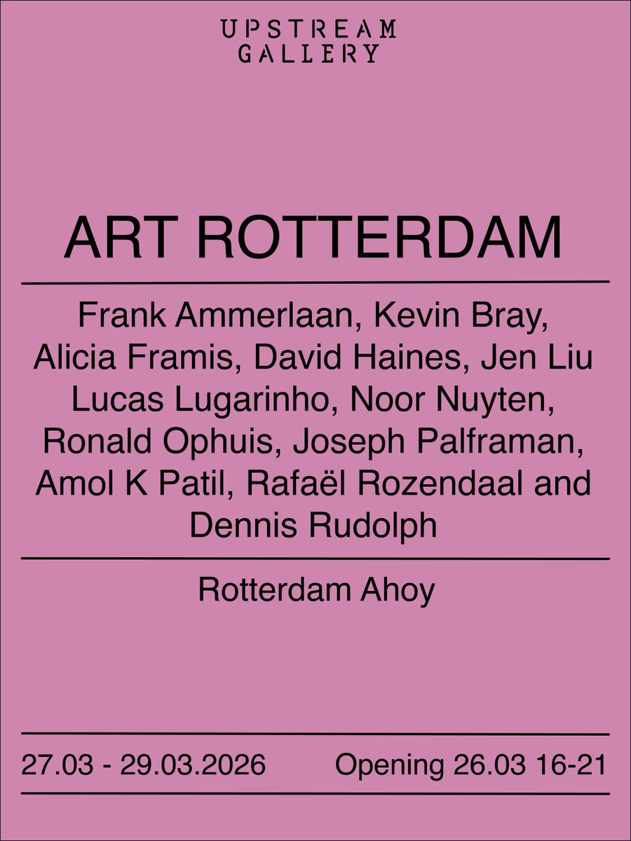 Upstream Gallery tweet media