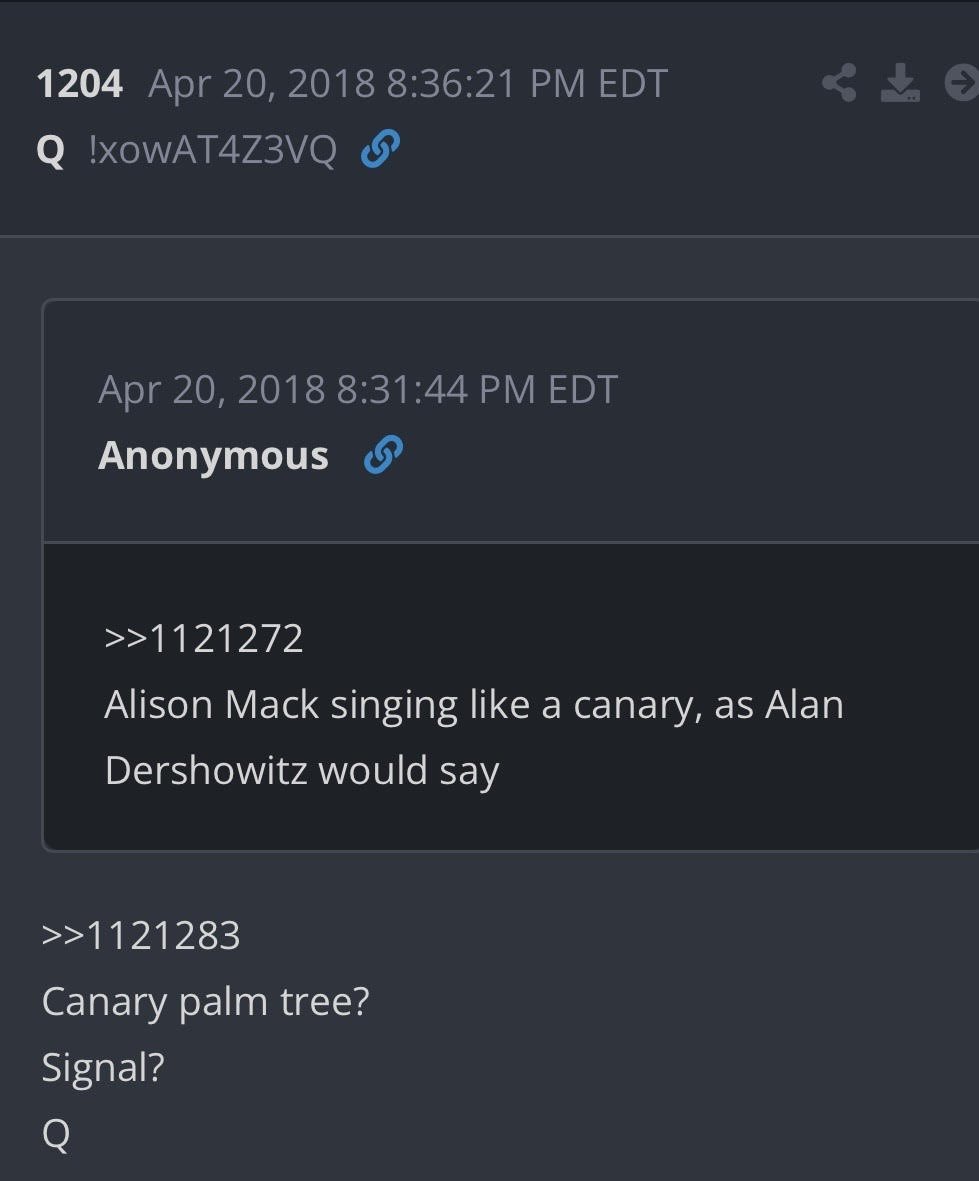 Deb's Q-Tarded Garbage tweet media