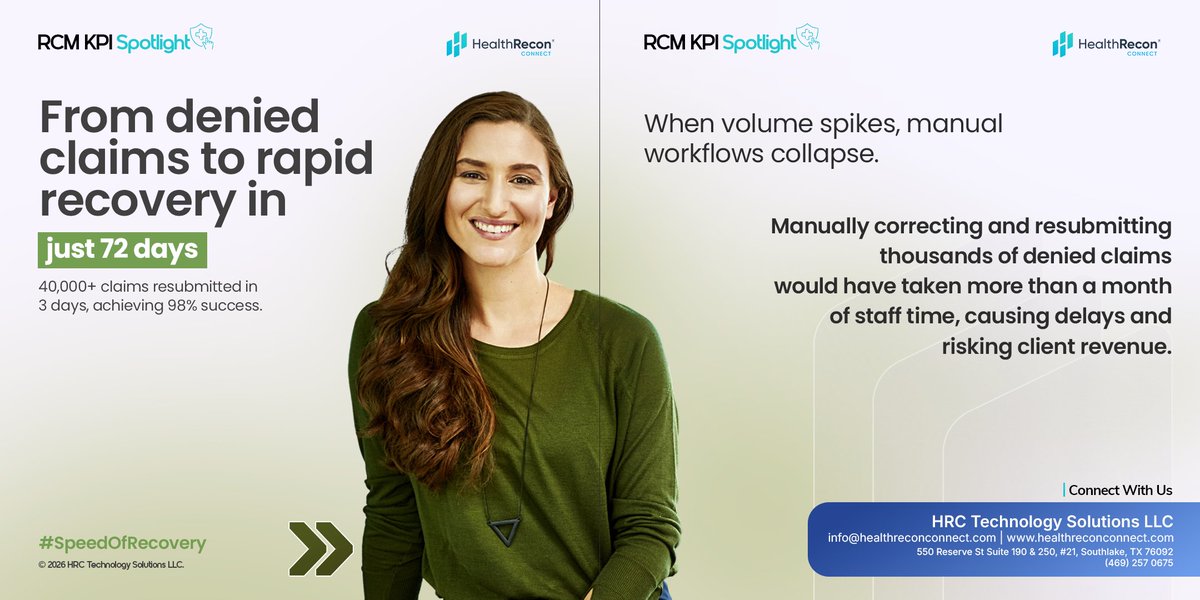 HealthRecon Connect tweet media