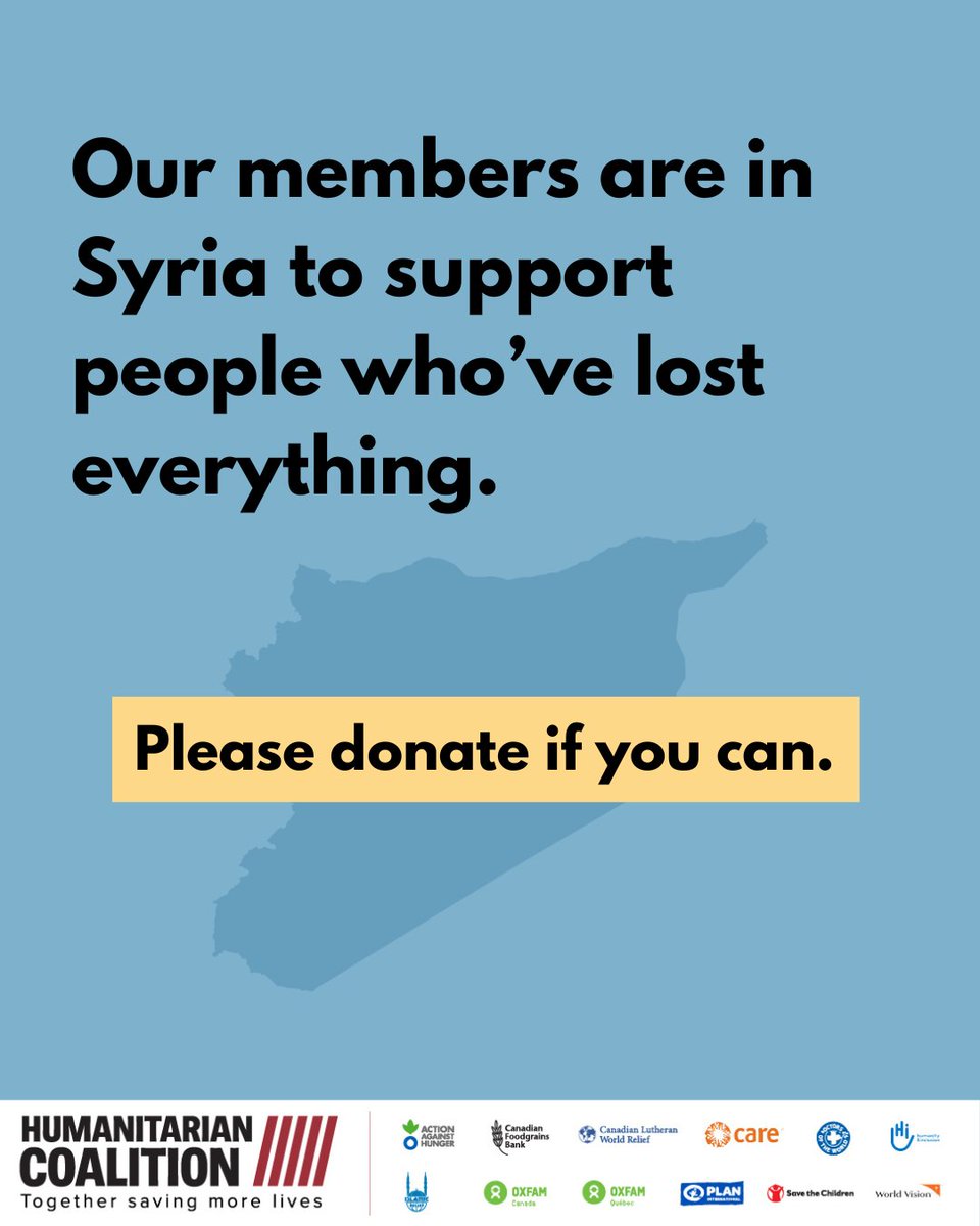 Humanitarian Coalition | Coalition Humanitaire tweet media