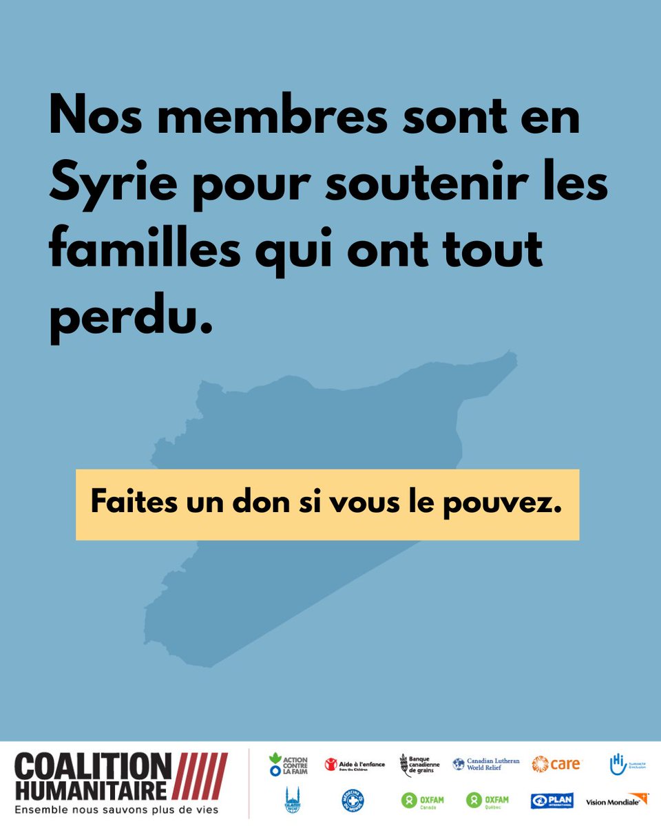 Humanitarian Coalition | Coalition Humanitaire tweet media