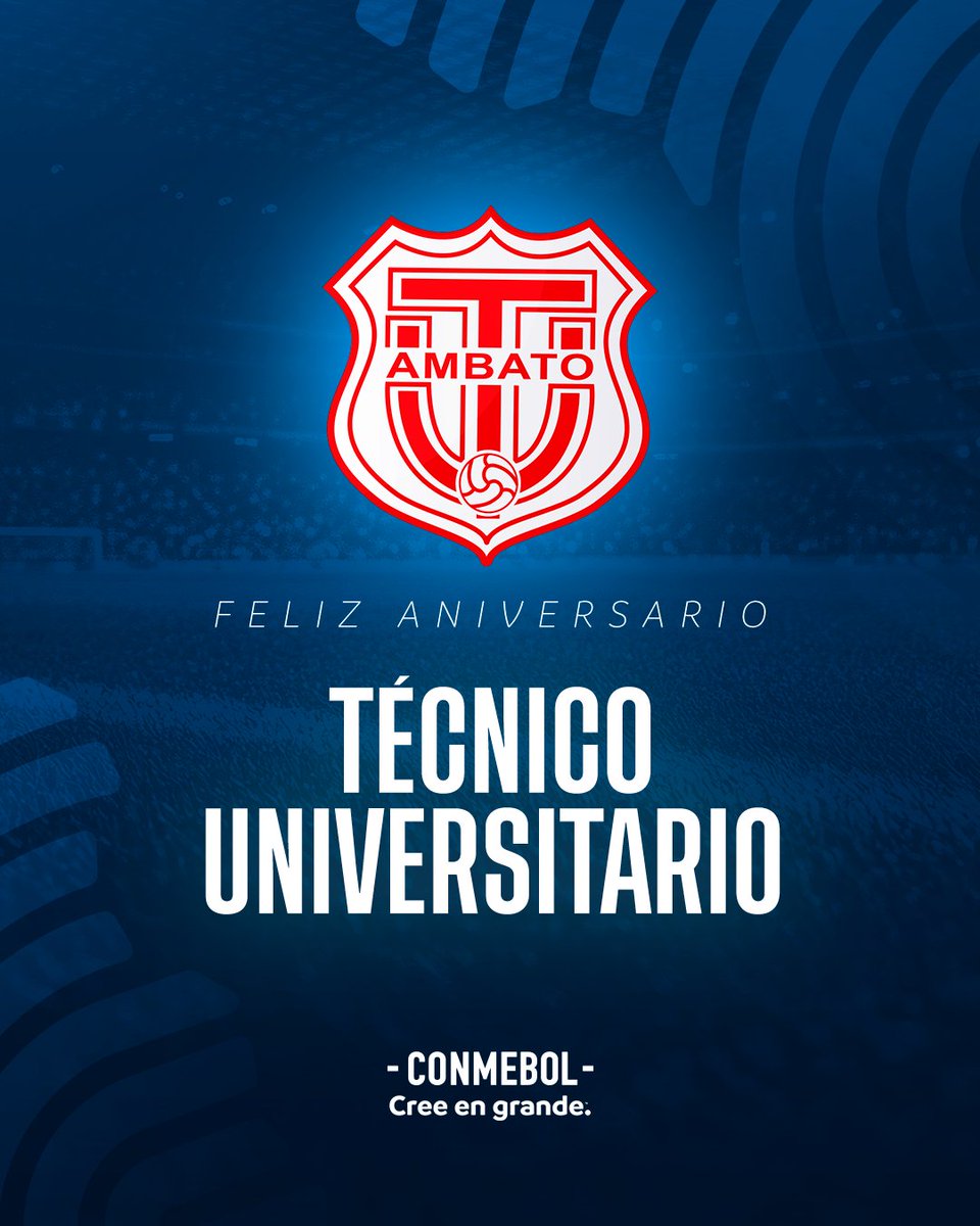 ¡Felicidades, <a href="/TecnicoUOficial/">TécnicoUniversitario</a>! 🎈🎂
 
#CreeEnGrande