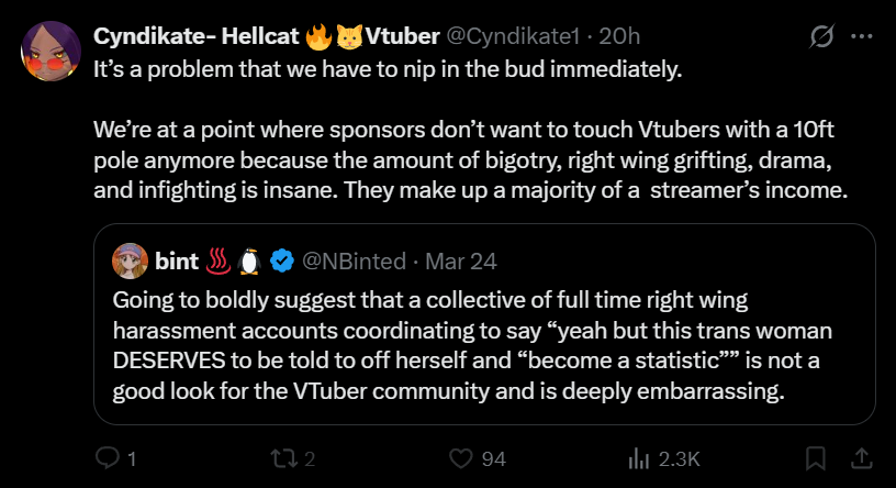 Kuri Rinji's VTuber & Fan Cringe/Drama🌰 tweet media