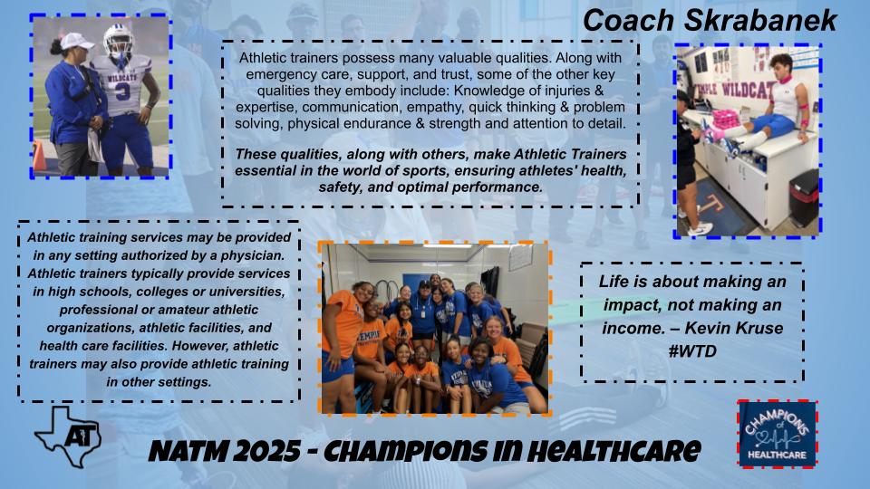 Temple HS Athletic Training tweet media