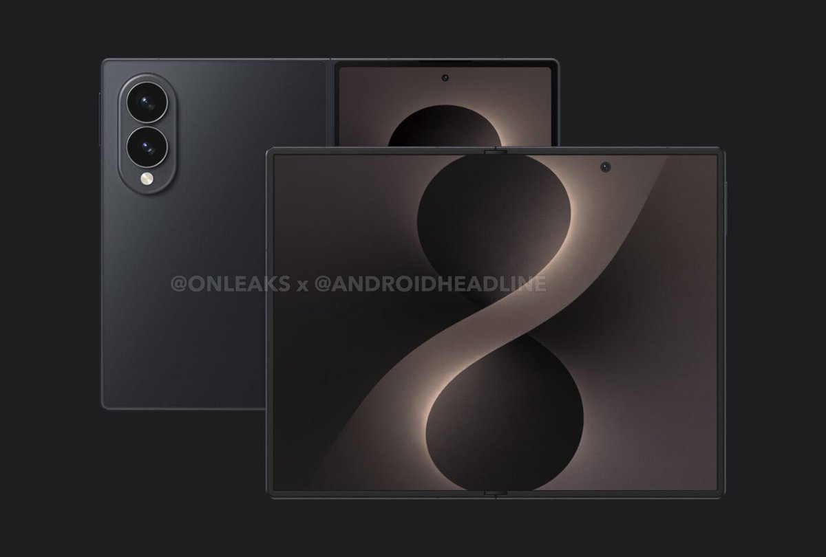 OnlyTechAE's tweet image. Our first look at the upcoming Samsung galaxy fold 8 wide , it have the layout of s25 edge 🤔 looks interesting 
From 
@OnLeaks 
#samsunggalaxy #samsung #galaxyfold8