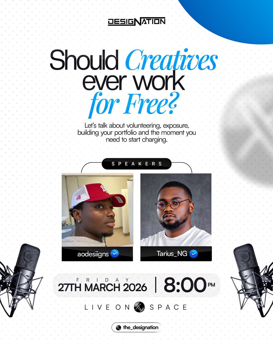 The DesigNation tweet media