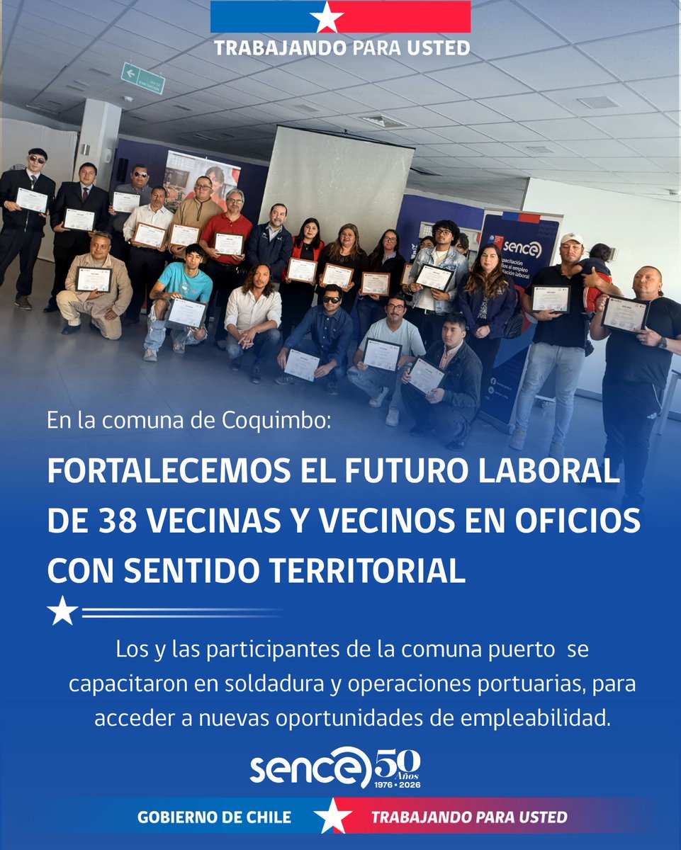 SENCE Coquimbo tweet media