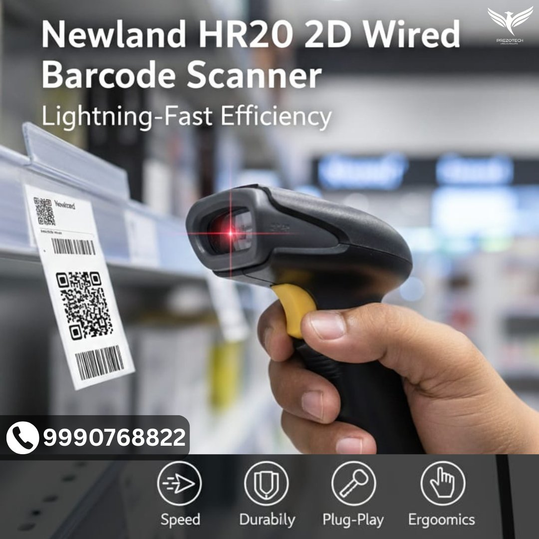 prezotechsol's tweet photo. Scan smarter &amp; faster with the Newland HR20 🚀
Perfect for retail, warehouse &amp; billing needs!
#BarcodeScanner #NewlandHR20 #RetailTech #WarehouseSolutions #AIDC #FastScanning #PlugAndPlay #Prezotech #BusinessTools https://t.co/RPjk3qx4DE