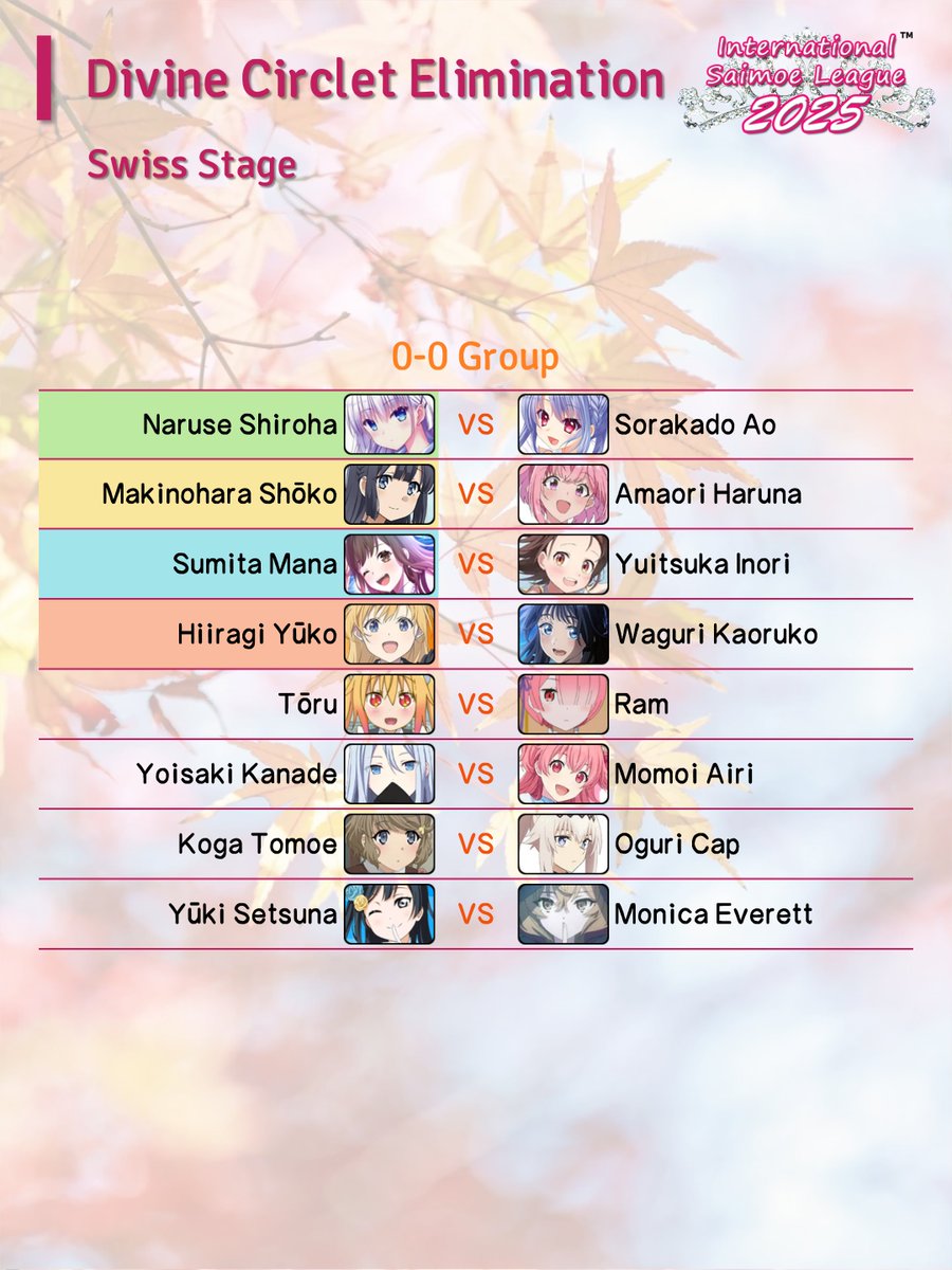 International Saimoe League tweet media