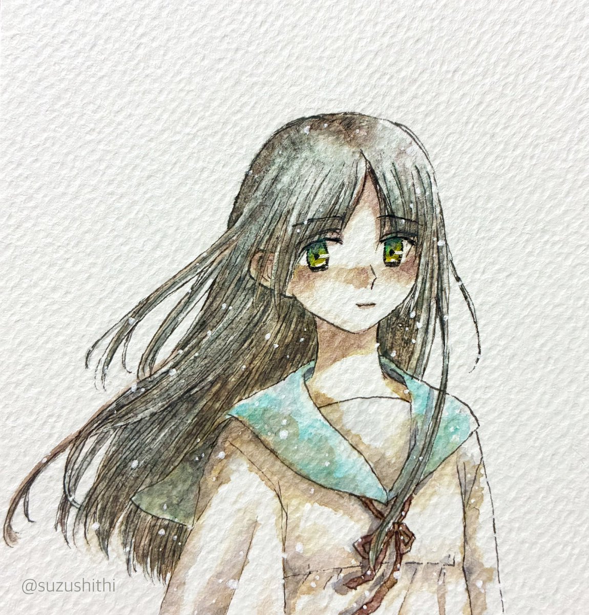 suzushichi's tweet photo. 落書きです。 https://t.co/iyWRpqTAJf