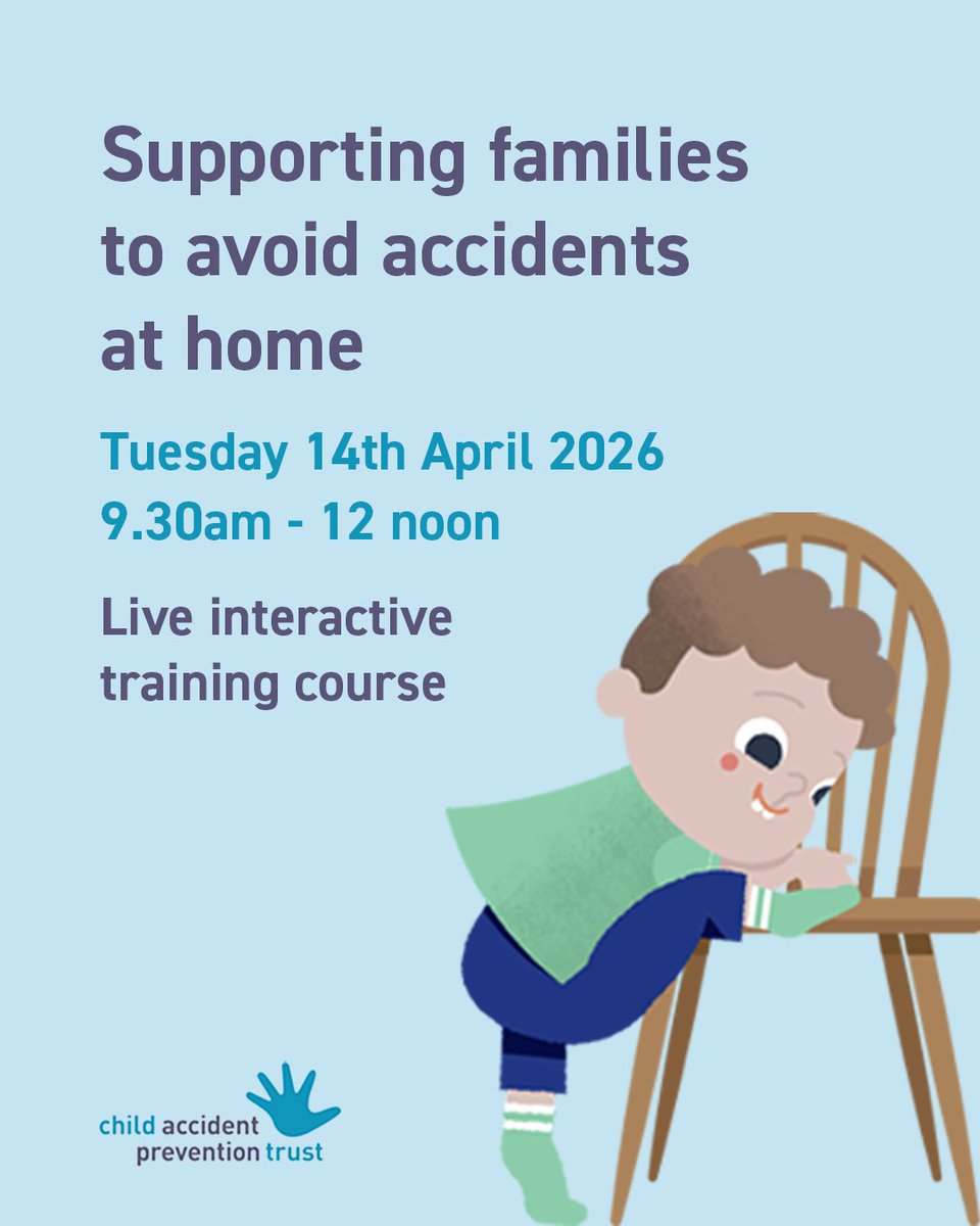 CAPTcharity's tweet image. How can you engage with parents on child safety in a way that is sensitive, supportive and aligns with your existing support to families?

Join our expert trainer live on Tuesday 14th April to find out.

👉 eventbrite.co.uk/e/1984367780449

#HealthVisitors #EarlyYears #FamilySupport