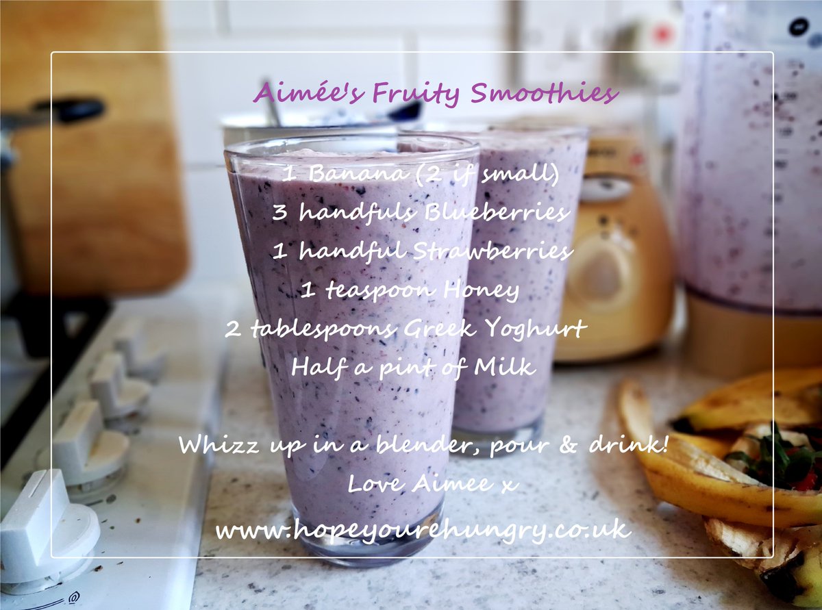 re_hungry's tweet image. Happy #Wednesday lovely Hungrys! Just made us a couple of delicious fruit-packed smoothies, with a few ingredients &amp;amp; makes about two pints (recipe below). So refreshing! Stay hungry! ;) x #bakeithappen #fruit #recipe #easyrecipes #homemade PS: be generous with the yoghurt! x