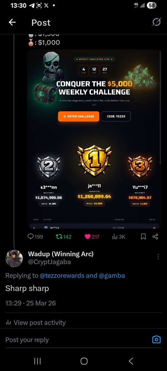 Wadup (Winning Arc) tweet media