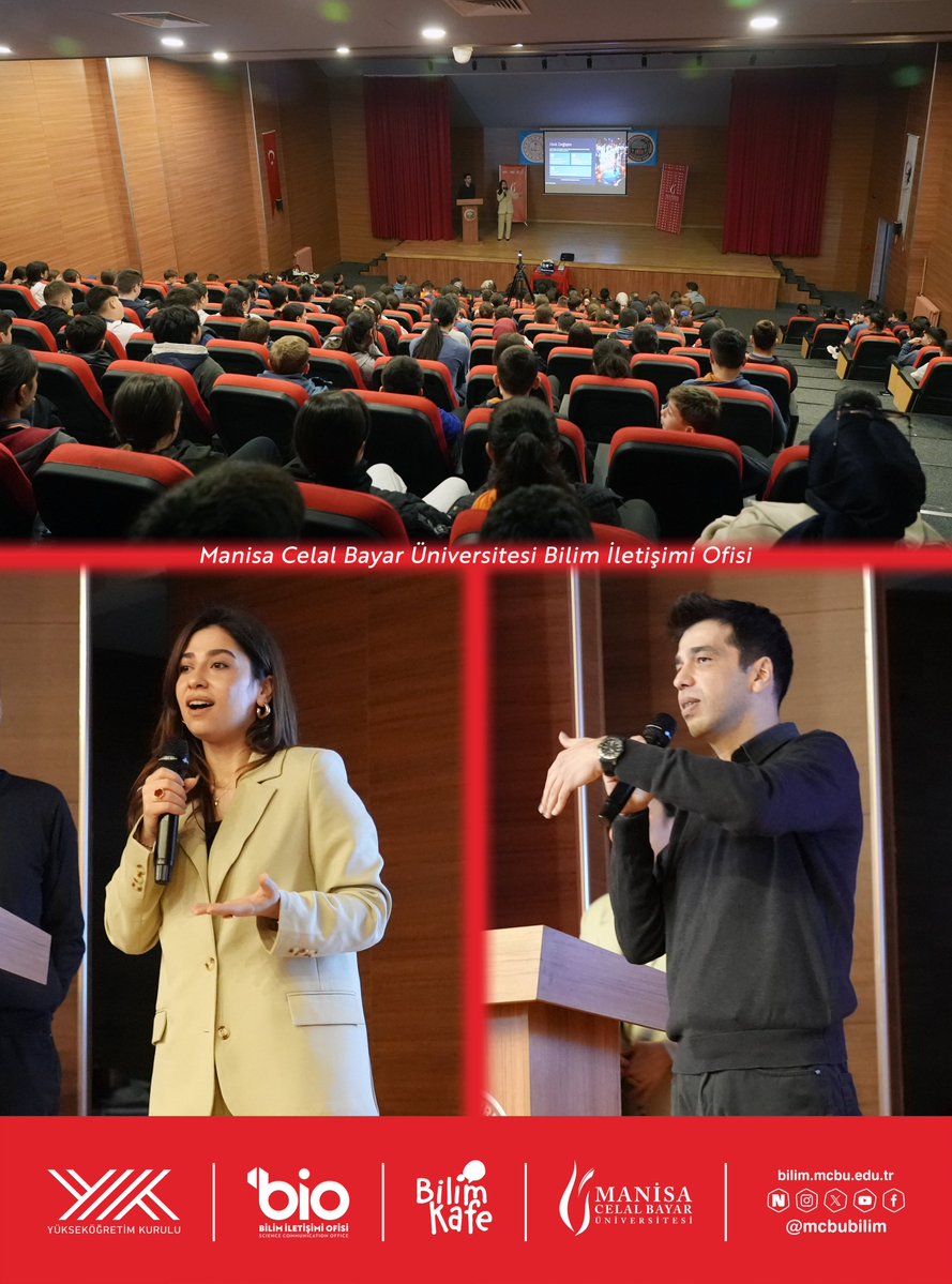 Manisa Celal Bayar Üni. Bilim İletişimi Ofisi tweet media