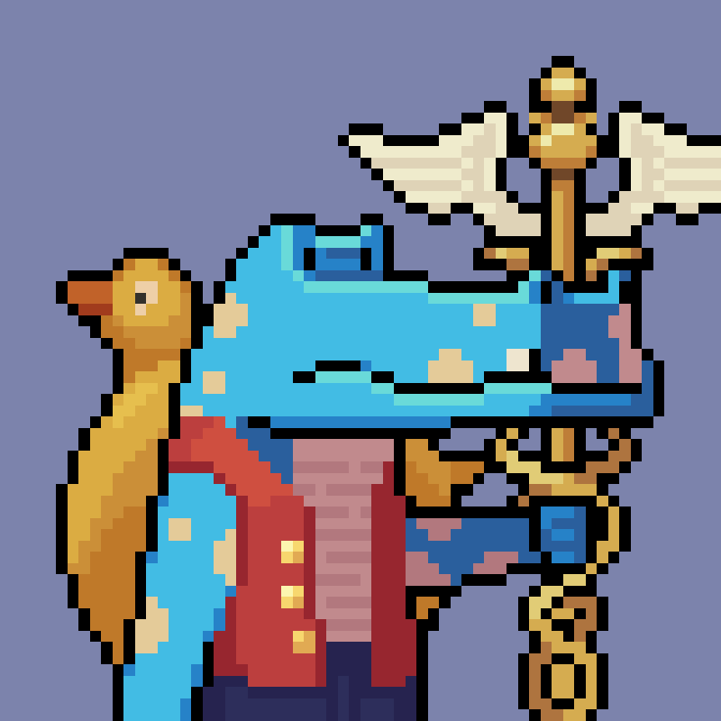 Toothy Greetings 🐊💚 tweet media