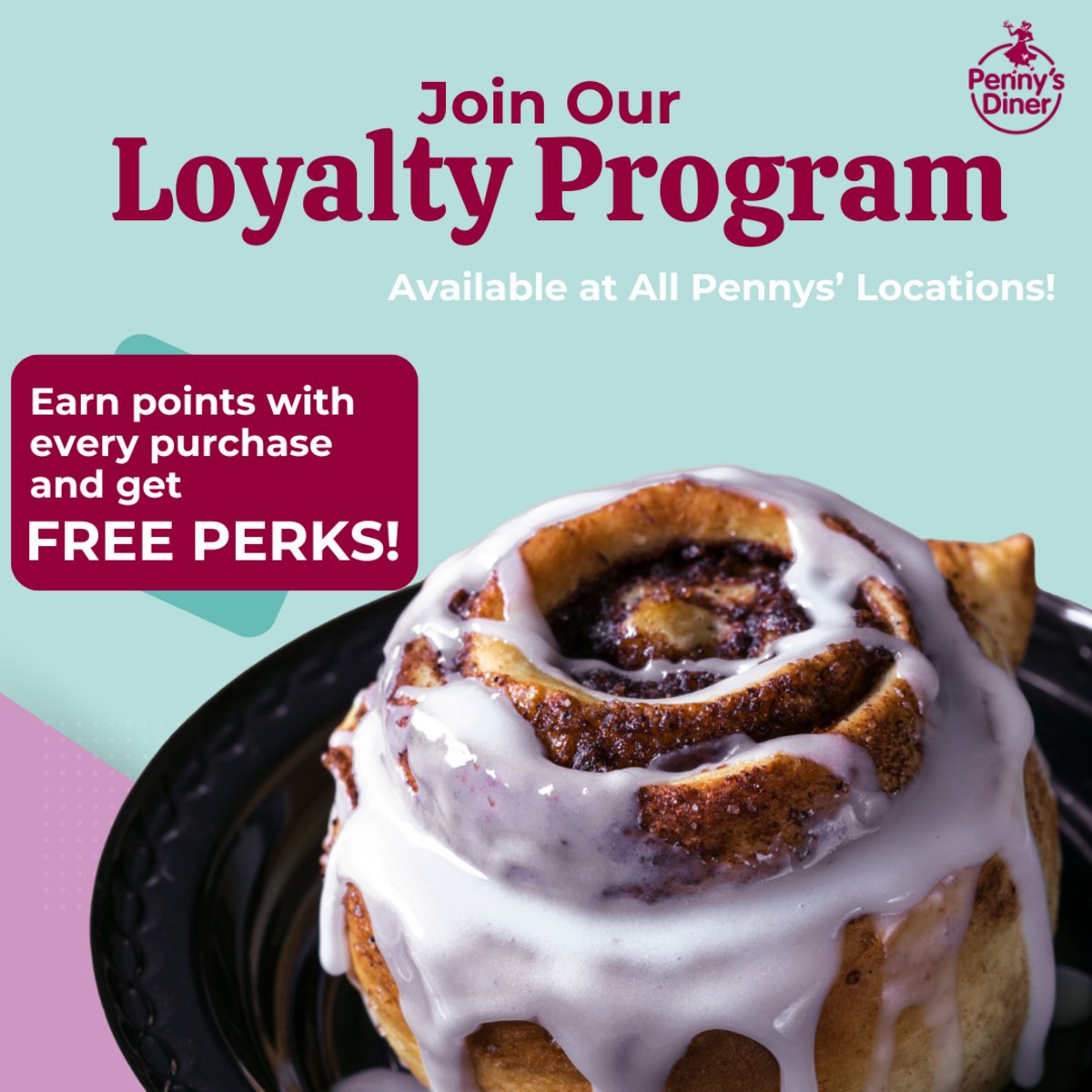 pennysmovalley's tweet image. From comfort food to extra perks, Penny’s Points makes every visit even sweeter. Start getting points today at  Penny's Diner Missouri Valley! #PennysDiner #PennysPoints #LoyaltyRewards
