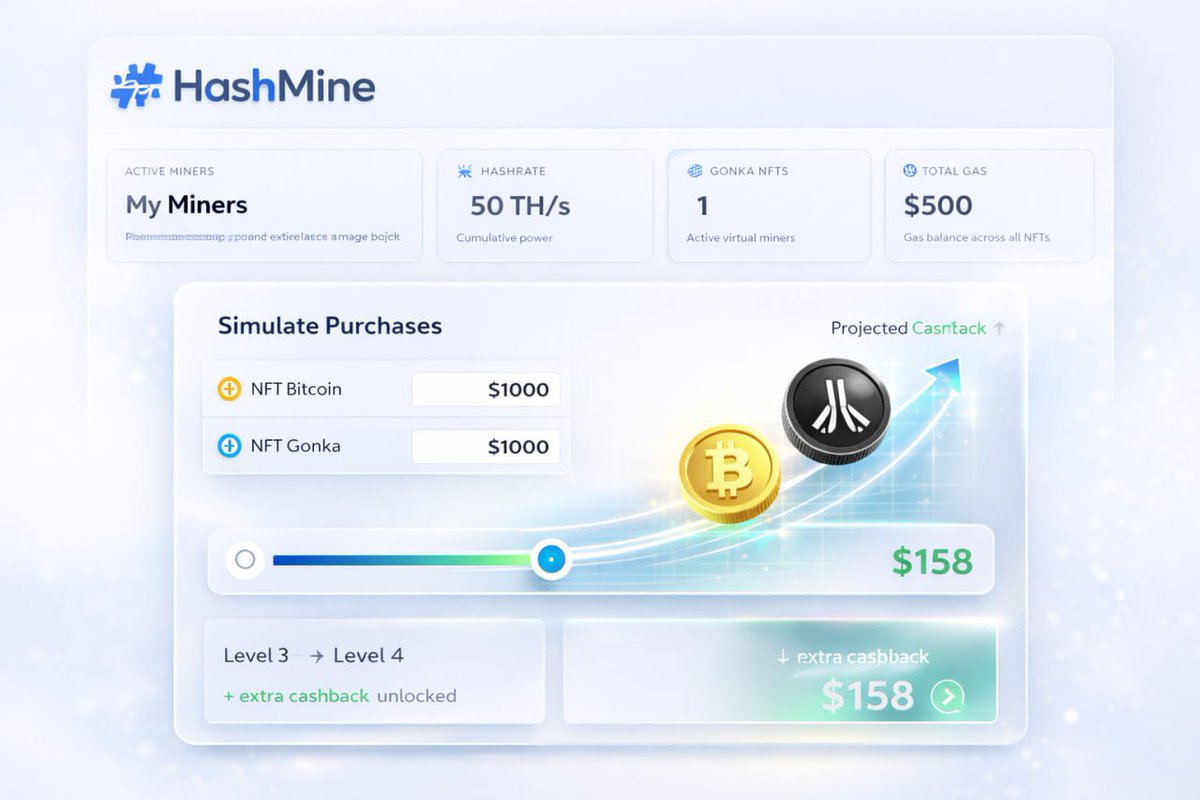 HashMine | GonkaAI, Bitcoin mining tweet media