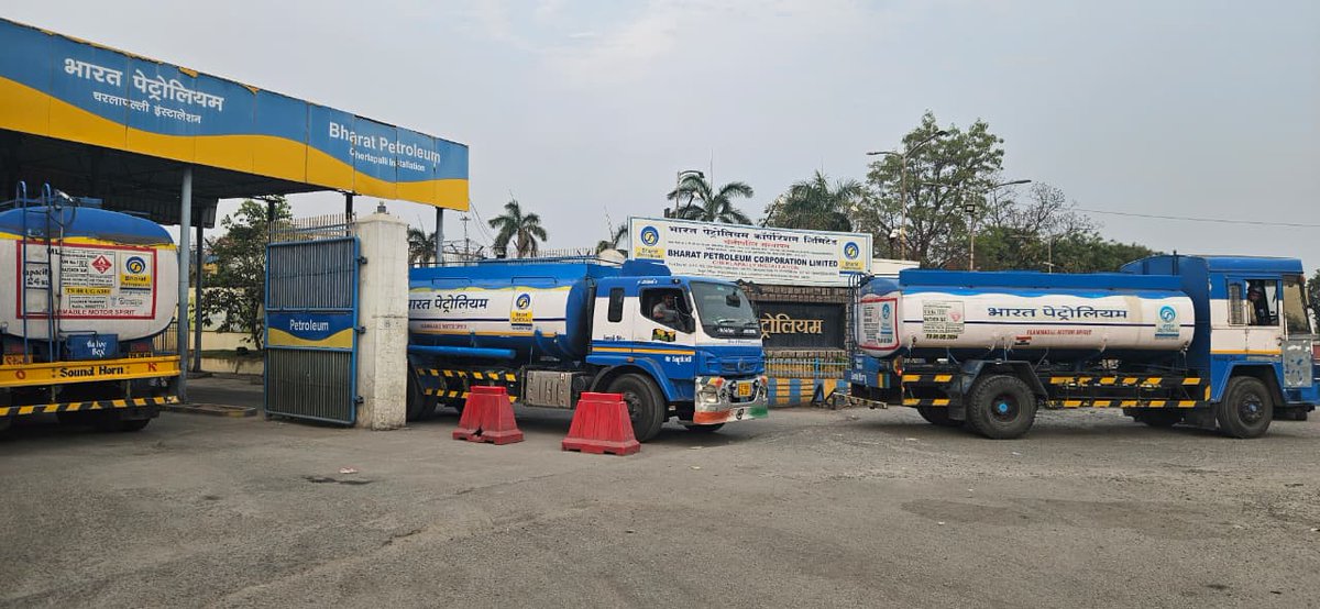 Across India, fuel supplies remain stable and well managed. BPCL’s refineries, terminals and logistics network are working continuously to ensure steady availability nationwide, including in Hyderabad and Surat, where supplies continue as normal.

There is ample fuel available