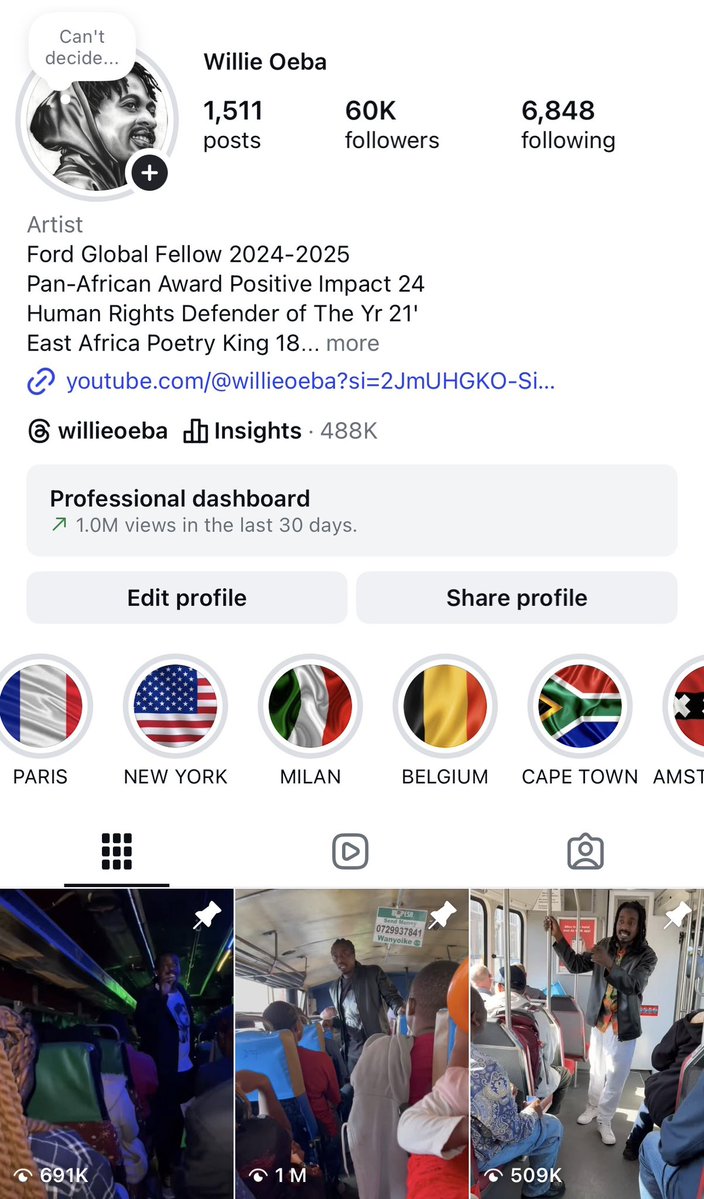 WILLIE OEBA tweet media