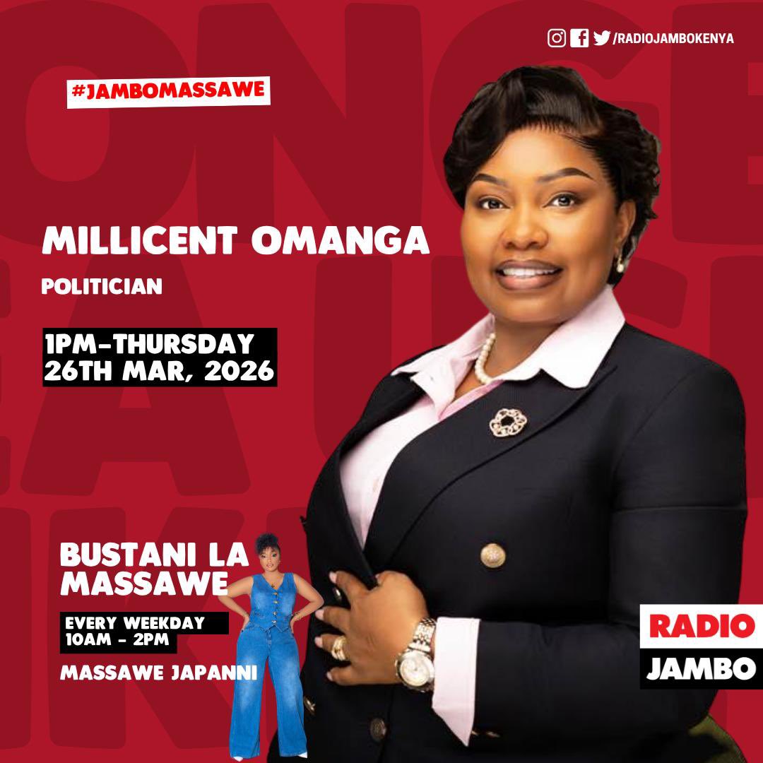 Hon Millicent Omanga tweet media