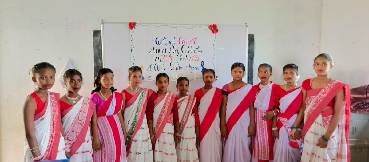 Indrajit87_'s tweet photo. We, the Principal, teachers, SMC, Parents and all the students of GUMS Salhan, Angara, Ranchi, proudly celebrated the Annual Day Celebration on 25th March 2026 under the Cultural Connect Programme led by the DSE, Ranchi.
#Cultural_Connect.
#Cultural_Heritage. https://t.co/qwtJGdD8Hn