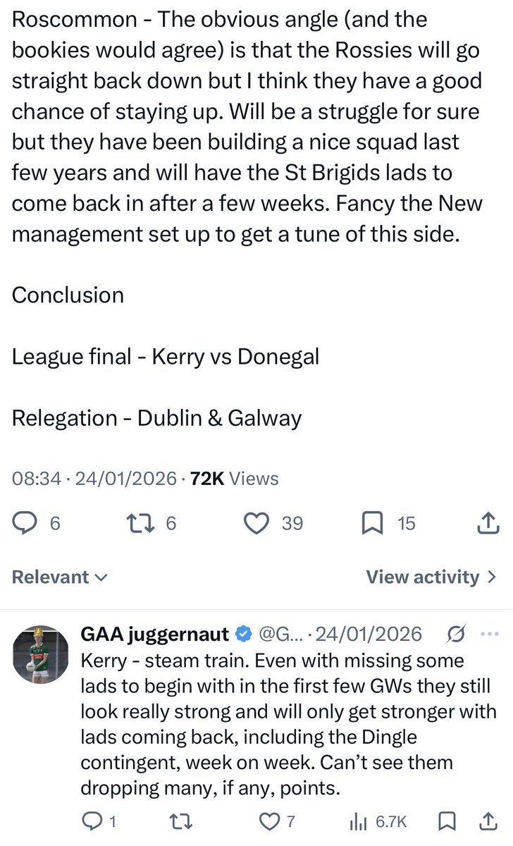 GAA juggernaut tweet media
