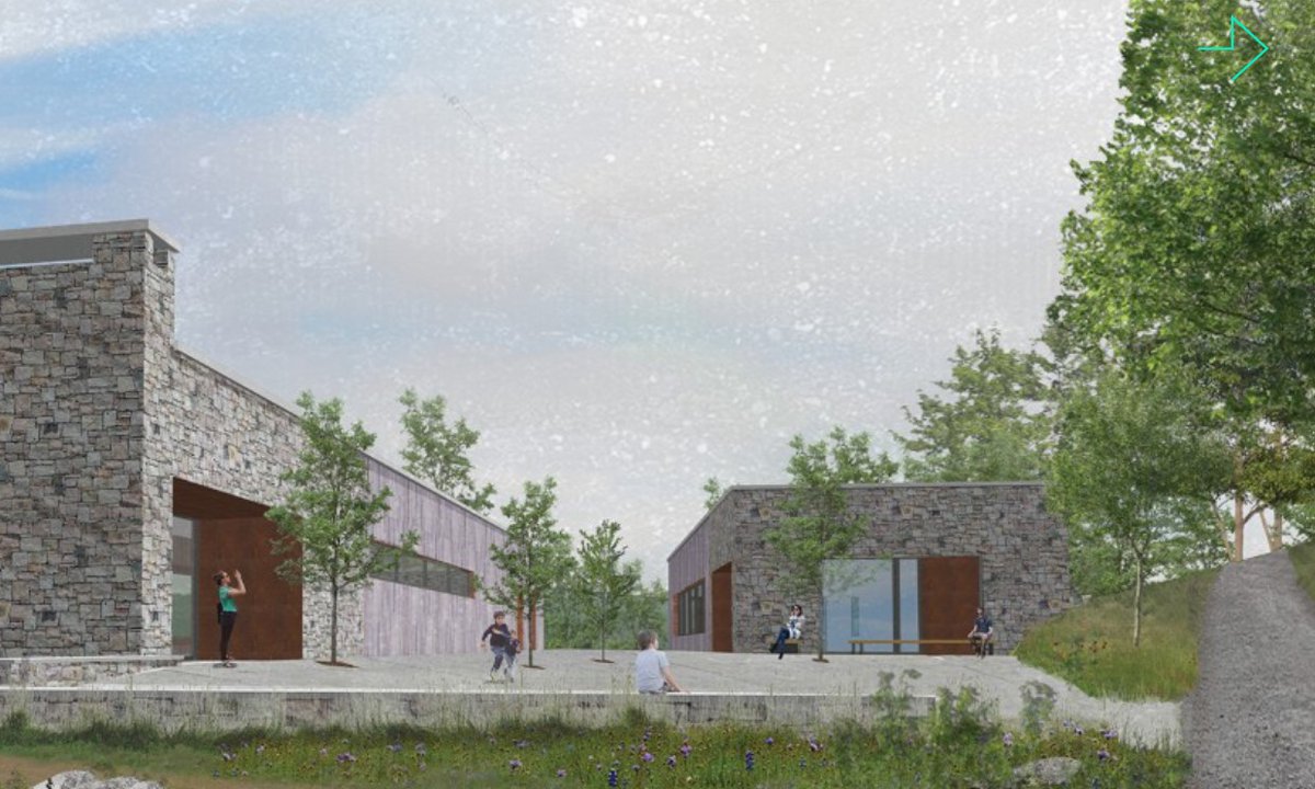SavetheHellfire's tweet photo. The planned visitor centre at the Hellfire was designed in 2015, and the building costs were €22M. What do you think the cost is at today's prices?

According to SDCC, it's at €23.93M (updated Feb 2025) #DoTheMaths #Review https://t.co/a1HPHStlsW