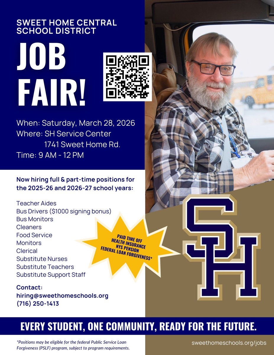 Sweet Home Central School District tweet media