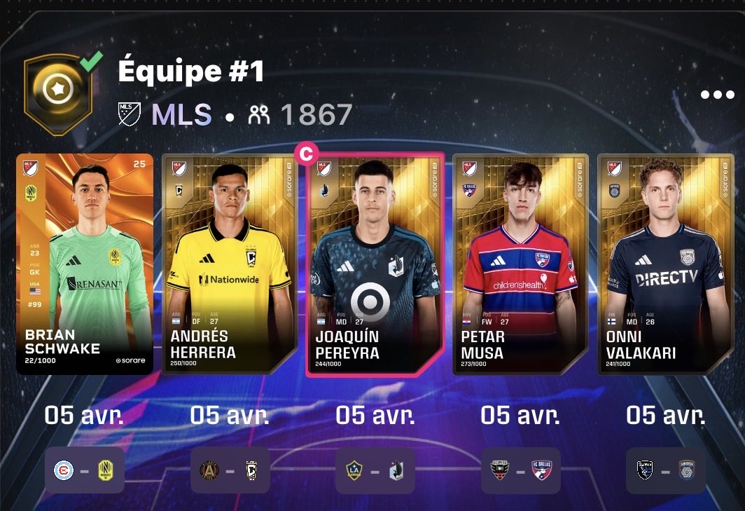 ThomTus Sorare tweet media