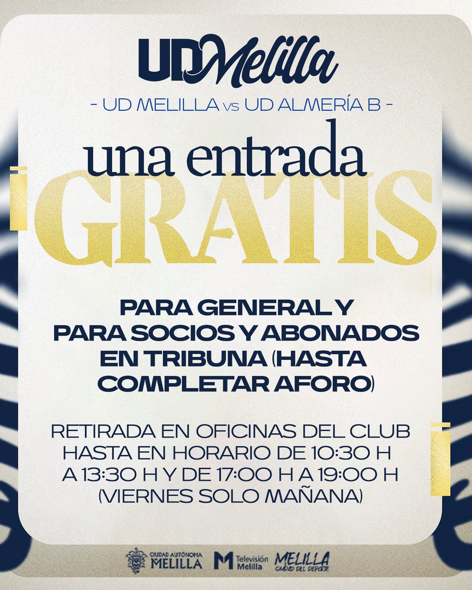 Unión Deportiva Melilla tweet media