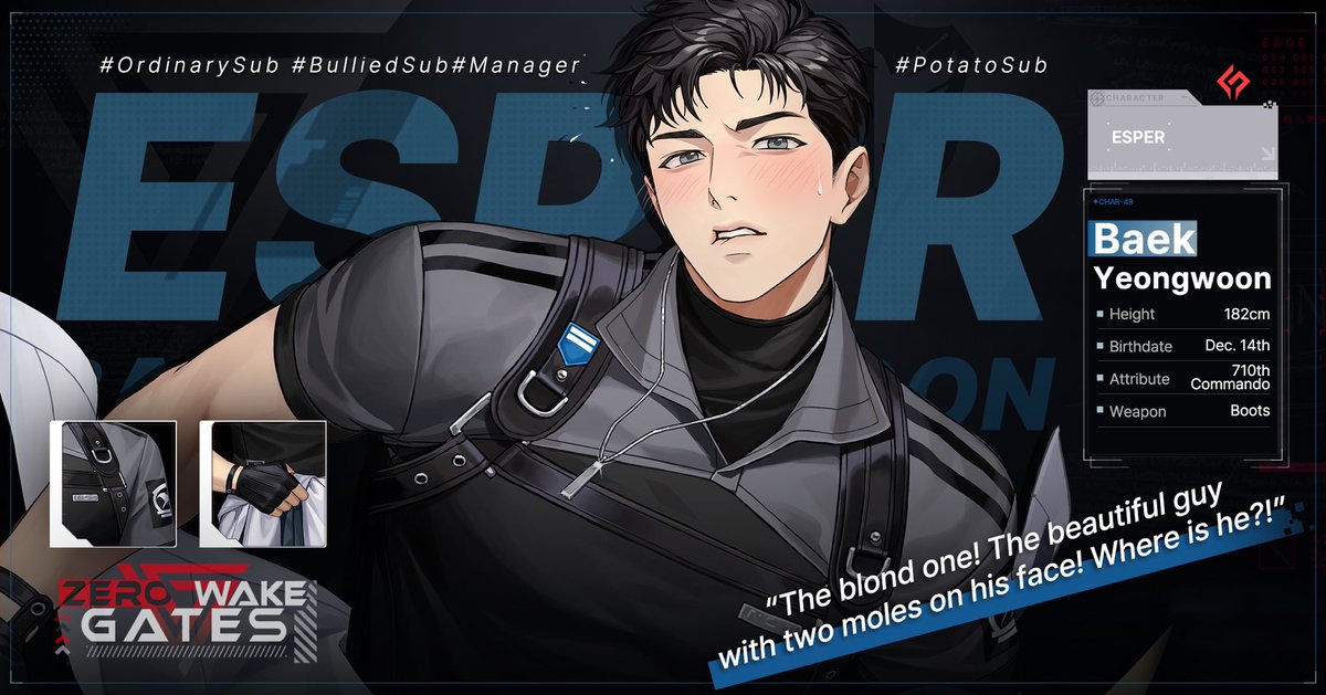 ไกด์ซออิน x เอสเปอร์ยองอุน พร้อมคำโปรยนายจะต้องไกด์แค่กับฉันคนเดียวเว่อร์ๆๆๆ ฮีติดตามไปเป็น #.เมะยึดติด #.เมะpossessive เอสเปอร์อื่นอาจไกด์ทิ้งไกด์ขว้าง แต่พี่อุนทำไม่ได้เลย โดนไกด์เจ้าที่มีไฝสิงร่างแน่ 😣🤟🏻