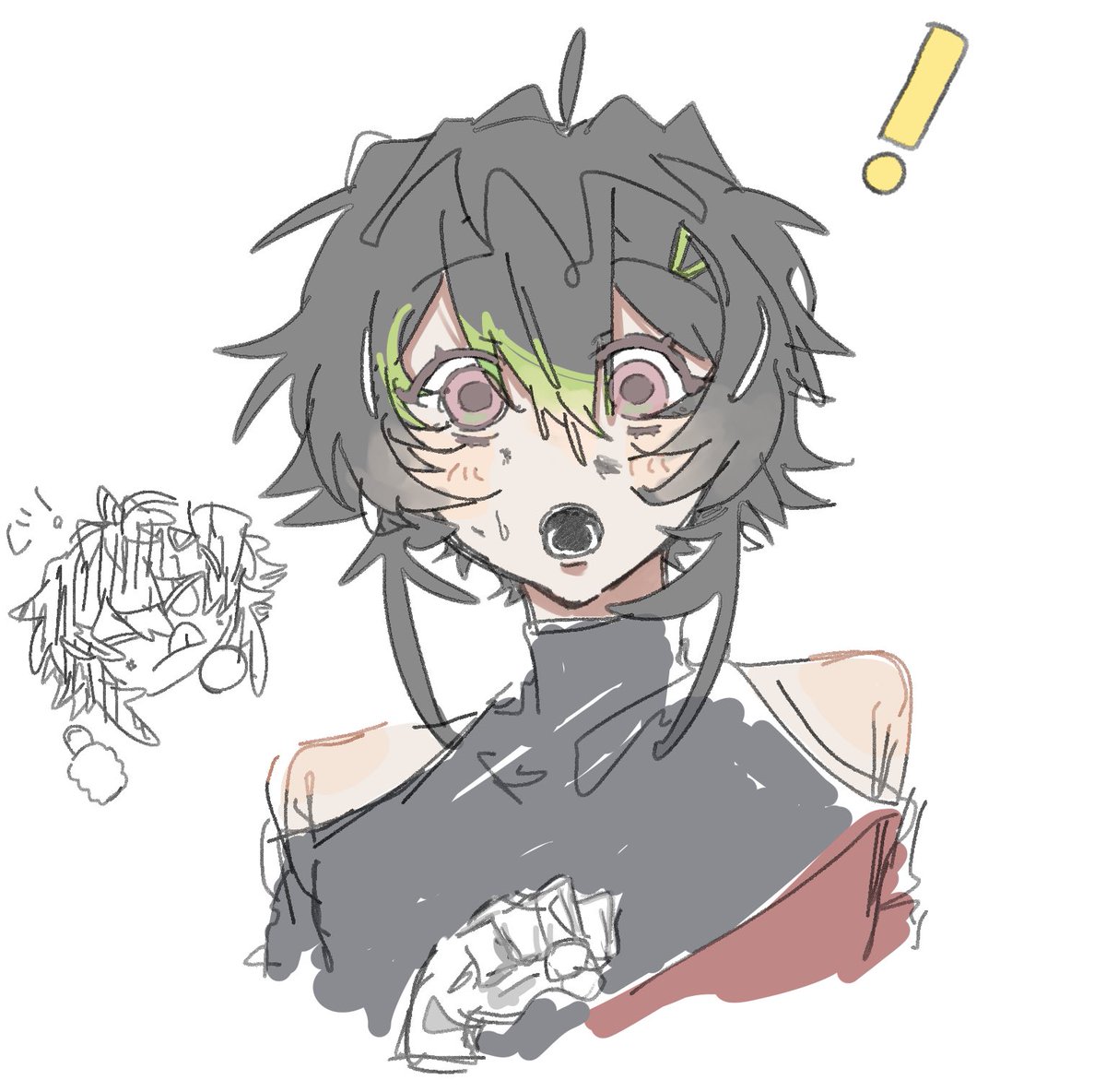 ヲ⁉️ tweet media