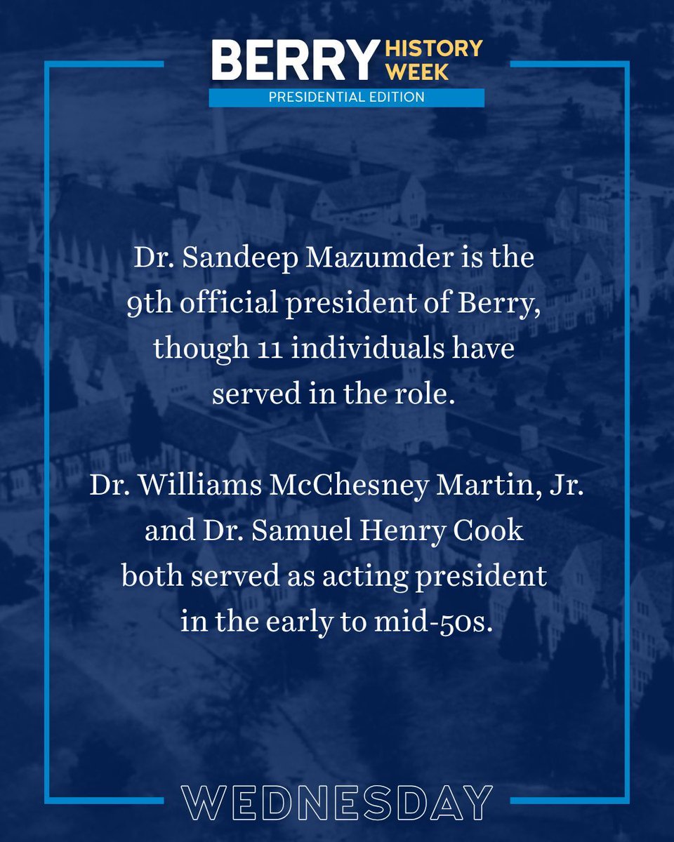 Berry Alumni tweet media