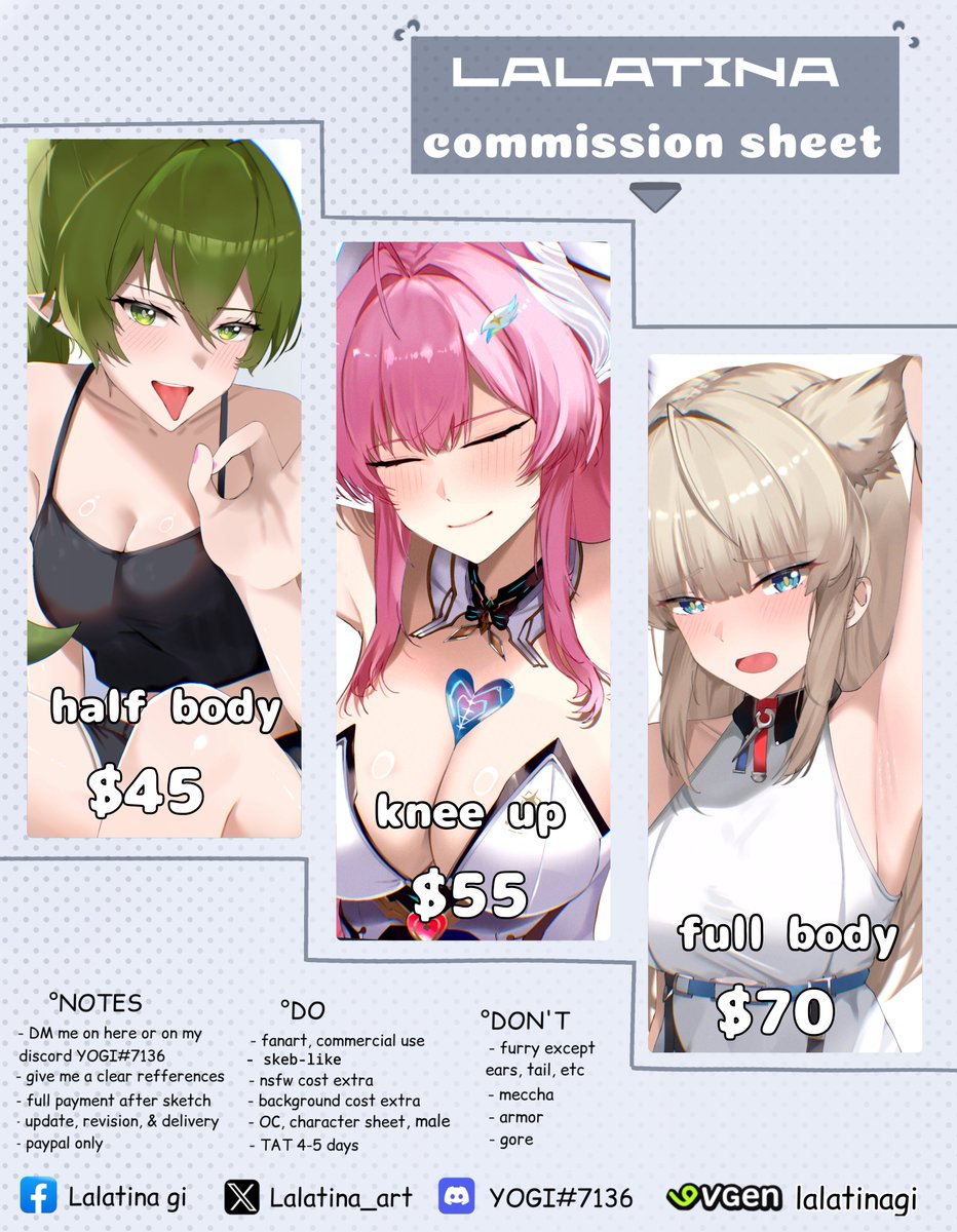 lalatina 🔨 ⏳🎼| COMMS OPEN | tweet media