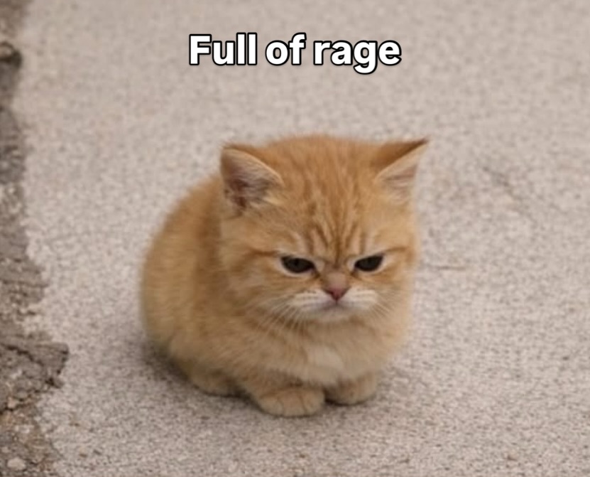 smol silly cat tweet media