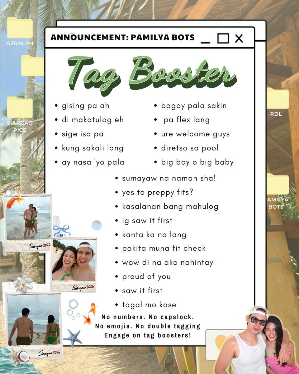 AZRALPH PAMILYA BOTS 🤖 tweet media