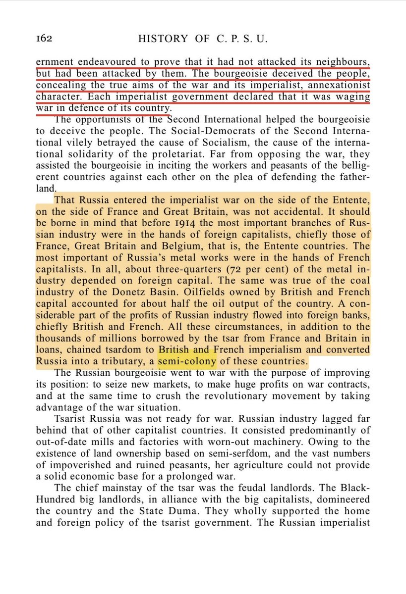 solzhenidiot's tweet photo. WW1 was caused by every country in Europe running on monopoly capitalism and their banks and industrialists running out of markets to capture, planet to destroy, continents to carve up, non-europeans to massacre, and markets to capture, so they had to fight each other for it. https://t.co/Kb1fflp3FU