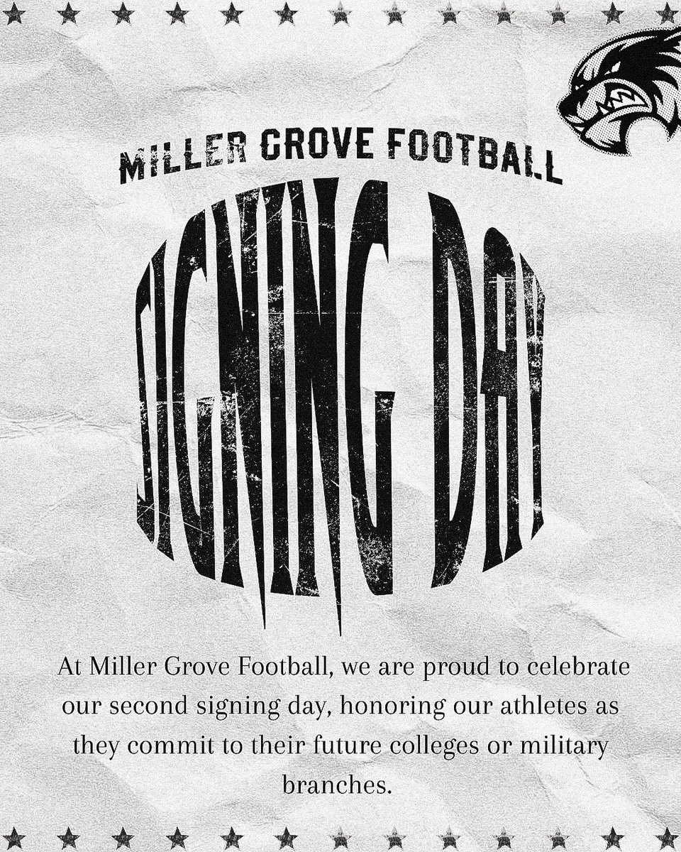 Miller Grove Football tweet media