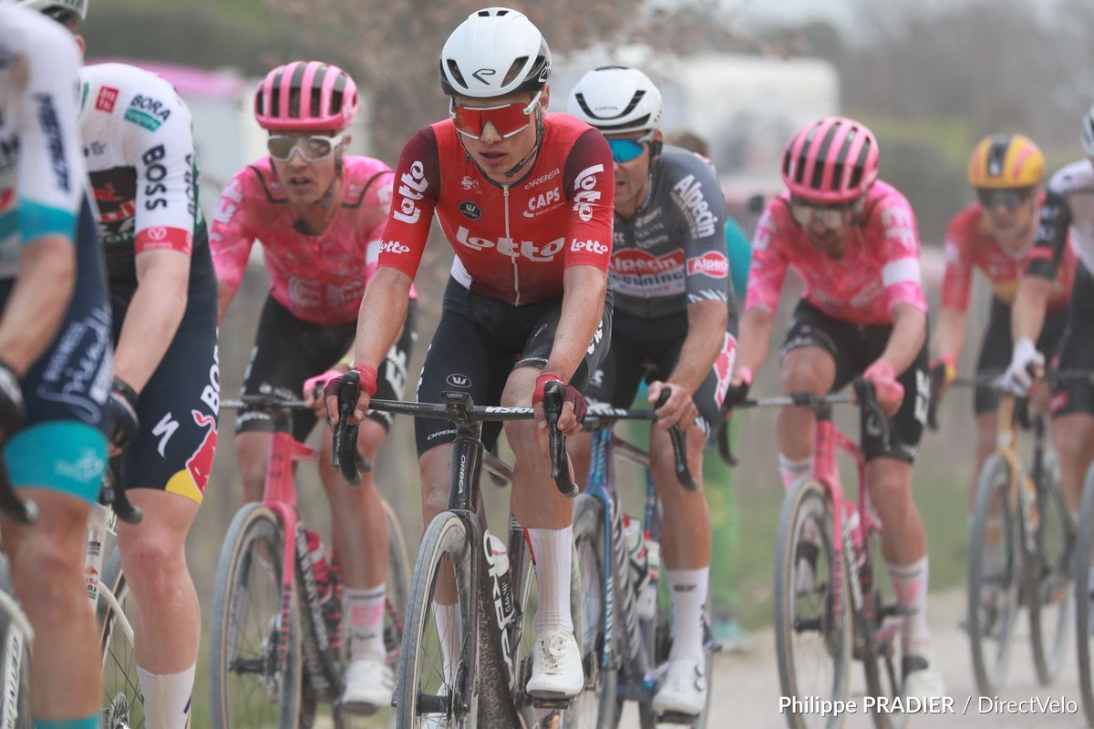 OdvartJames's tweet image. #Programme - Les prochaines courses des leaders de Lotto 

Arnaud De Lie : Gand-Wevelgem et Dwars door Vlaanderen 🇧🇪

Lennert Van Eetvelt : Flèche Wallonne 🇧🇪

Jarno Widar : Tour du Pays Basque 🇪🇸