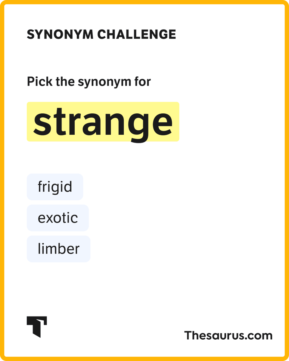 Thesaurus.com tweet media