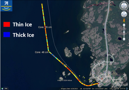 SensorsSoftware's tweet photo. Collecting ice thickness data with GPR and GNSS can support a more detailed understanding of evolving ice conditions. Transforming field measurements into mapped outputs and summary reports helps teams to more clearly review conditions along their route.
https://t.co/6PsTnMMRCR https://t.co/tcp2TlVwwK