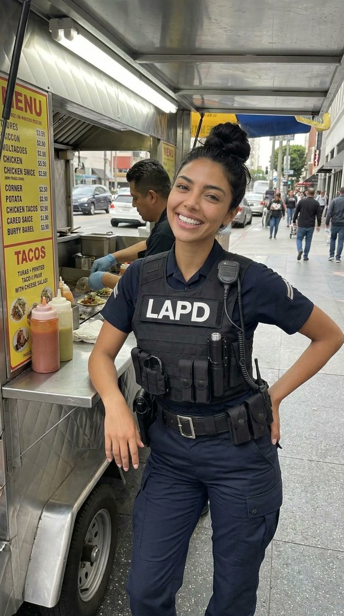 Cop Girl Mira tweet media