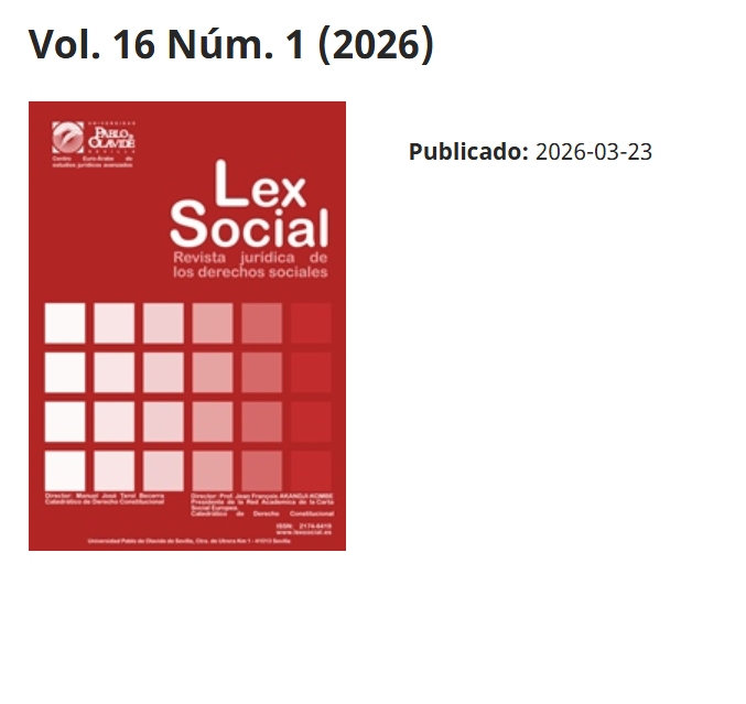 Lex Social, Revista de los Derechos Sociales tweet media