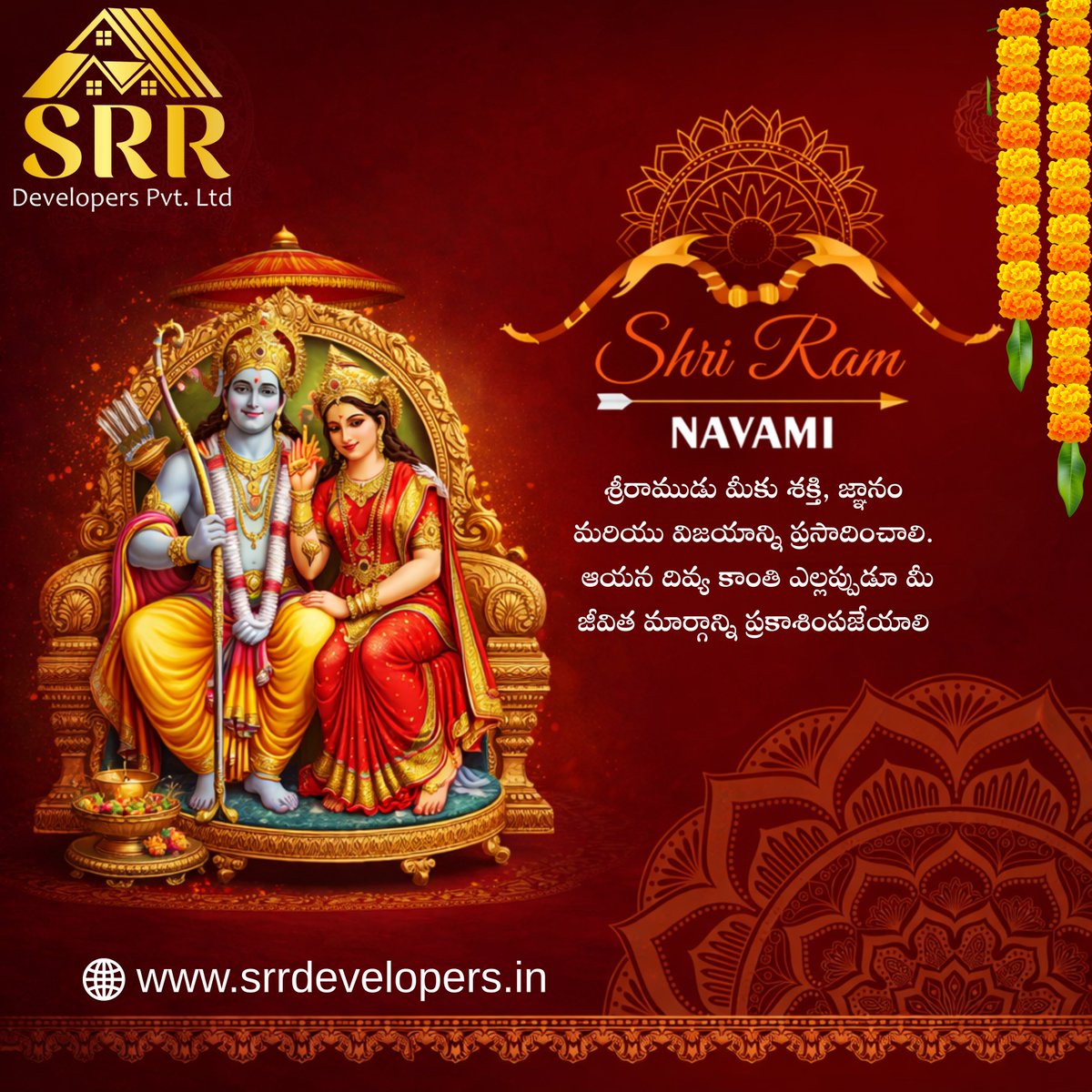 ChaithuSrr's tweet image. ✨May the blessings of Shri Ram bring strength, success, and positivity into your life.
Ram Navami, blessings, positivity, success, prosperity
#RamNavami #plotsforsale #trendingpostchallenge #viralphotochallenge #happy #SRRDevelopers #FestiveVibes #DivineBlessings #SuccessMindset