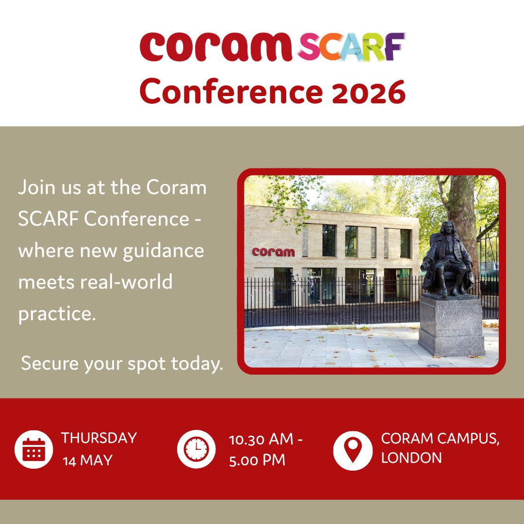 Coram SCARF tweet media