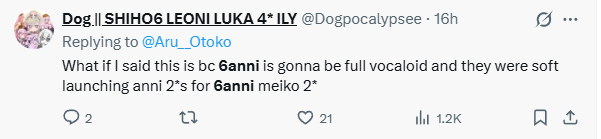 Dog || SHIHO6 LEONI LUKA 4* ILY tweet media