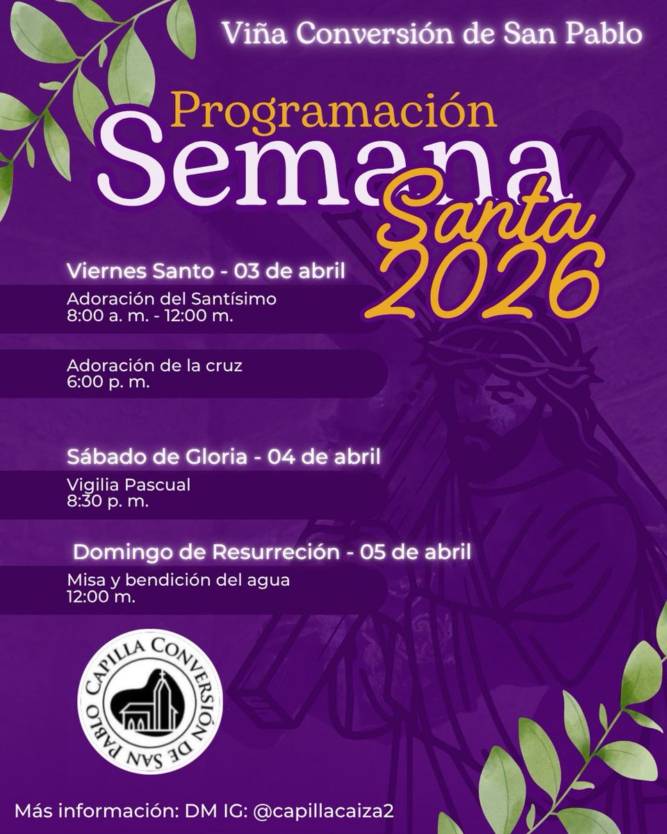 Capilla Conversión de San Pablo tweet media