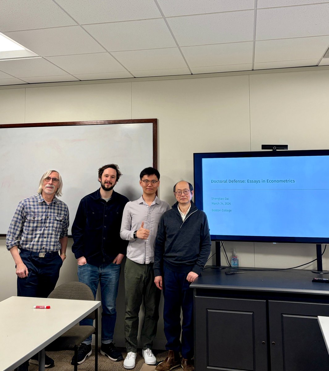 Boston College Economics Department tweet media